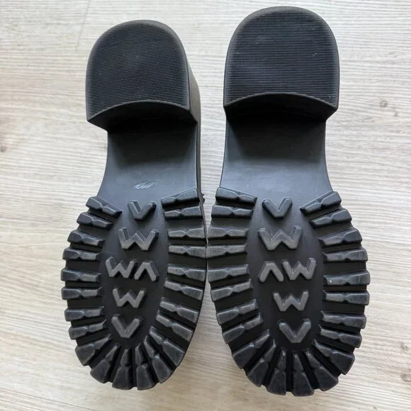 Steve Madden Alden Black Loafers Size 9 - Picture 5 of 9